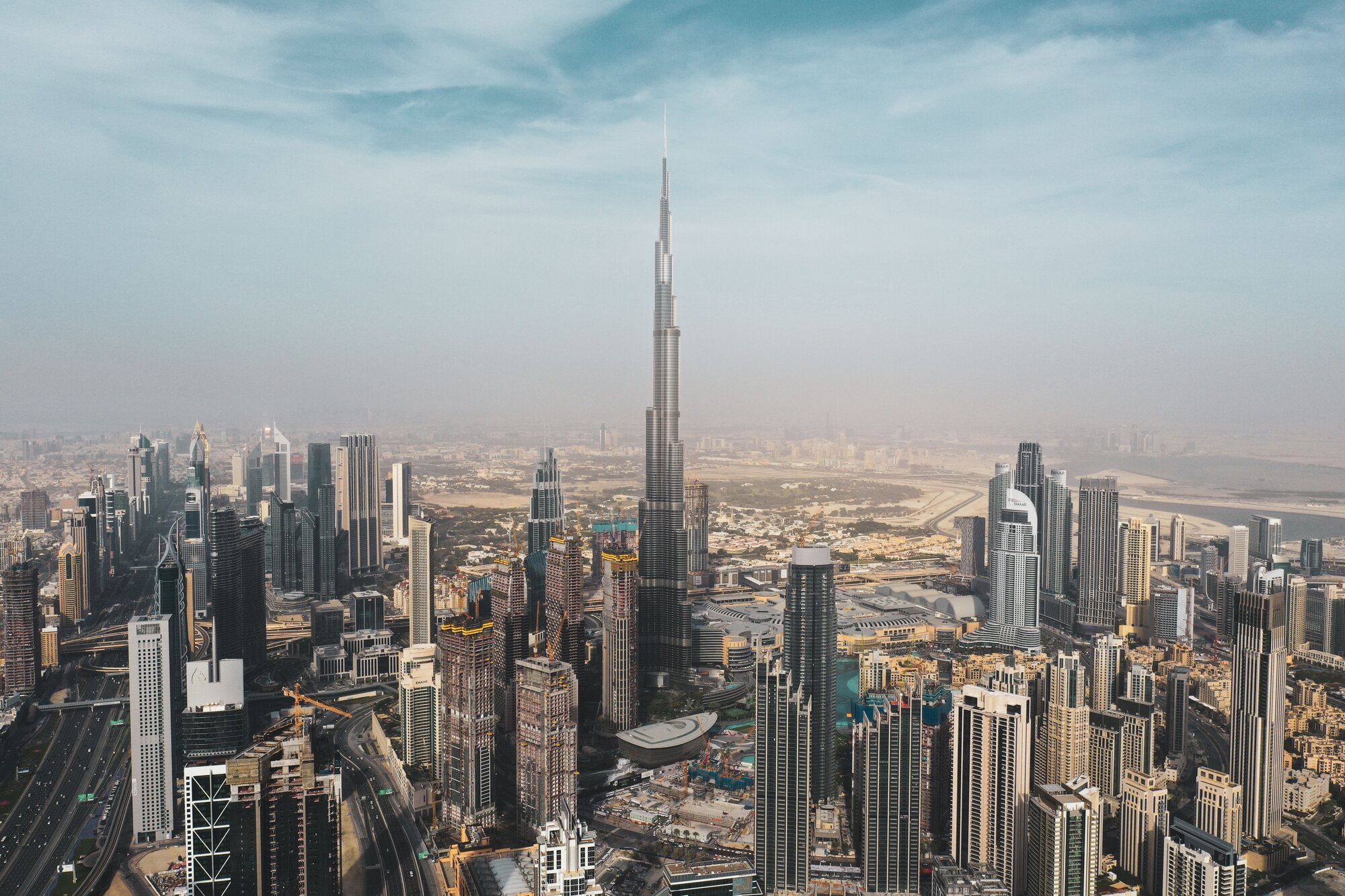 Dubai skyline, UAE